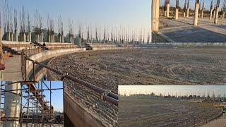 यसरी बन्दैछ, धुर्मुस सुन्तलीले छोडेको रंगशाला । Gautam Buddha International Cricket Stadium.