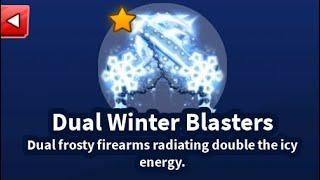 Dual Winter Blasters ￼Cutscene Finisher￼