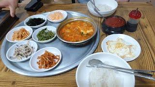 [창원 맛집] 진해 복개천 맛집 엄마식당 / Changwon Jinhae Bokgaecheon Restaurant Mom Restaurant - Korean Food