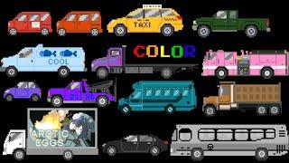 street vehicles color - the kids picture show