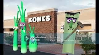 Frankencelery Misbehaves at Kohl's Store and Gets Grounded