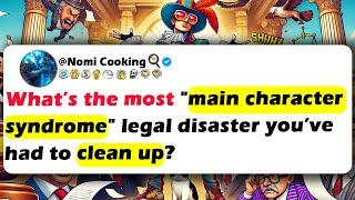 What’s The Most "MAIN CHARACTER SYNDROME" Legal Disaster You’ve Had To CLEAN UP?
