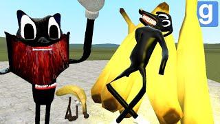 WHAT DOES CARTOON CAT DREAM OF?  BAD TREVOR HENDERSON DUPES 45 (Garry's Mod Sandbox) | JustJoeKing