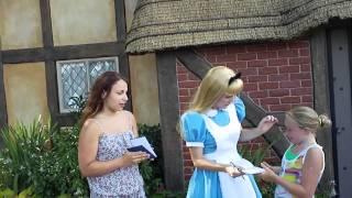 Alice in Walt Disney World Epcot