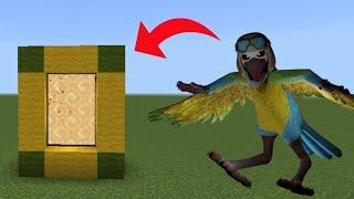 HOW TO MAKE A MOLLIE MACAW PORTAL (Indigo Park) - MINECRAFT