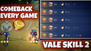 HOW TO USE VALE SKILL 2 | KING OF COMEBACK MAGIC CHESS GAMING