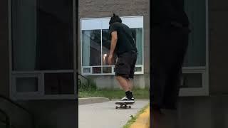 2 Piece #curb #skateboardingtricks Line #kickflip Front #shuvit (#skateboardprogression #shorts)