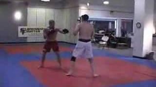 Mike Pyle training with Sean 'spyder' Pulizzano Part #2