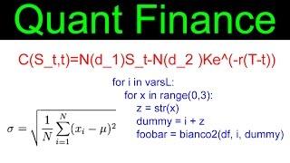 What is Quant Finance