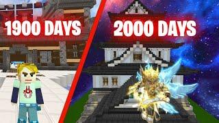 I Survived 2000 DAYS In Skyblock | Blockman Go | FurtherXT