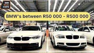 BMW 1, 2 and 3 Series between R50 000 - R500 000 at Webuycars !!