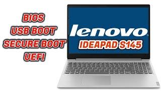 Lenovo IdeaPad S145 Bios And USB Boot UEFI