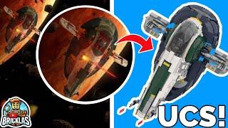 I built Jango Fetts UCS Slave 1! LEGO Star Wars 75060 MOD