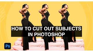 How To EASILY Cut Out People In Photoshop 2021