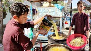 10 Years Old Kid Making Crispy FRENCH FRIES | Hardworking Afghani Kid | Crispy French Fries Recipe