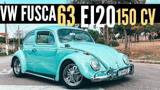 VW FUSCA 1963 MOTOR DE SUBARU EJ20 de 150 cv !!