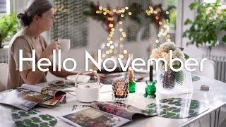 #21 Hello November | Preparing for the best time of the year | Slow Living in Sweden