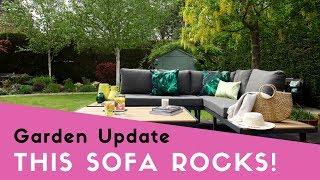 Danetti Garden Furniture review - outdoors furniture styling with a corner sofa