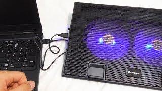 Notebook cooler pad (Tracer Tornado, 2 fans, 2 USB ports)