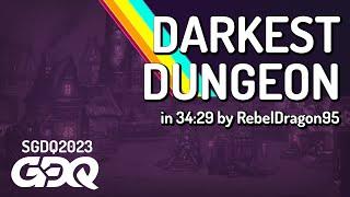 Darkest Dungeon by RebelDragon95 in 34:29 - Summer Games Done Quick 2023