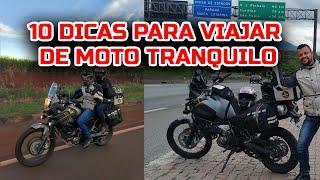 10 DICAS PARA VIAJAR DE MOTO SOZINHO E COM SEGURANÇA #DIEGOCM