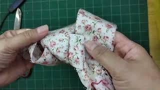 Tutorial Menjahit Baju Kebaya Kutu Baru Kain Wiron Batik untuk Barbie doll