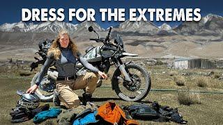 What kit to wear to survive in the brutal Himalayas adventure bike riding