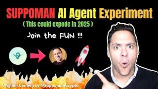 TINY TOP AI Agent Crypto Coin that could explode in 2025 #suppoman #crypto #aiagent 