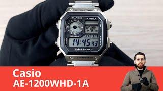 Обзор часов Casio AE-1200WHD-1A