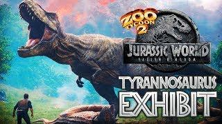 TYRANNOSAURUS REX EXHIBIT | Jurassic World: Fallen Kingdom In Zoo Tycoon 2