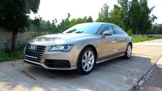 2012 Audi A7. Start Up, Engine, and In Depth Tour.