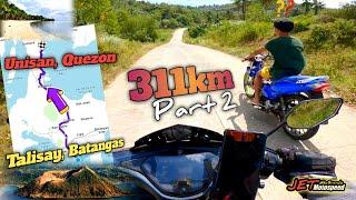 NAKARATING DIN SA WAKAS!! | THE 311km LONG RIDES! BATANGAS TO UNISAN QUEZON PROVINCE Part 2