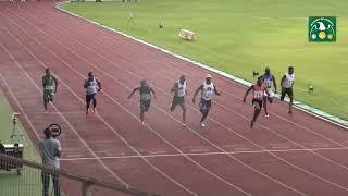 Usheoritse Itsekiri is the Nigerian men's 100m champion, winning his 2nd national title in 4yrs