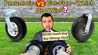 Flat Free vs Air-Filled Tires: What You Need to Know