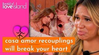 Most EMOTIONAL  CASA AMOR ️ recouplings part 3| World of Love Island