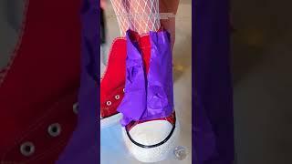 Shoes made with fish peel, will you use them?  #fish #diy #crafts #handmade #shoes #fashion
