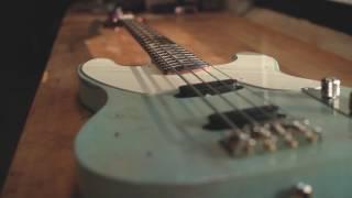 Creston Guitars bass demo with Lollar single coils