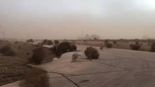 Texas Tumbleweeds Roll As Cold Front Sweeps In