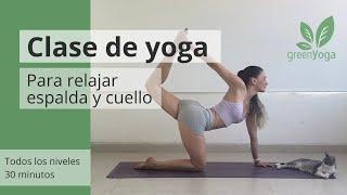 Yoga para liberar tensión en cuello y espalda