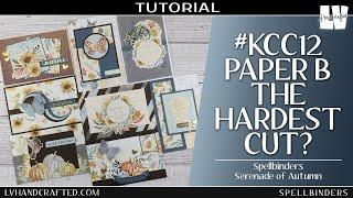 Kendra's Card Challenge #12 - Paper B - The Hardest Cut Yet?