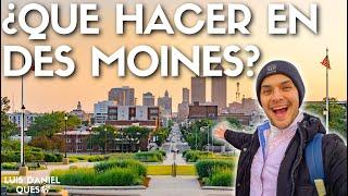 10 LUGARES QUE VER EN DES MOINES, #IOWA  || Luis Daniel Queso