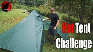 Budget Hot Tent Challenge - Black Orca Smokey Hut - Part 1