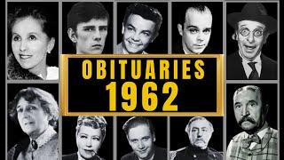 Famous Hollywood Celebrities We've Lost in 1962 - Obituary in 1962 - Ep1