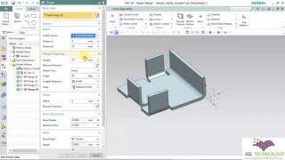 Sheet Metal Design Using Unigraphics NX 10.0 - Advanced Training