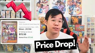 Insane Price Drops on Scarlet & Violet Cards! Is This Good For The Hobby?