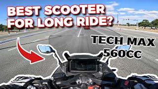 2023 TMAX TechMax 1st Long Ride Review | Malossi Full System Exhaust
