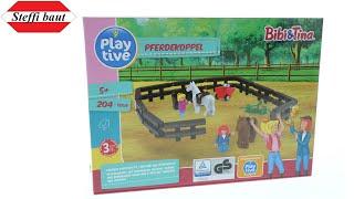 Playtive Bibi & Tina Pferdekoppel unboxing & build