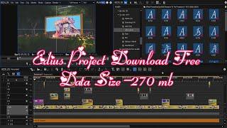 Edius 3D Cut To Cut Vidhi Project Download 100 % | Umesh M Support