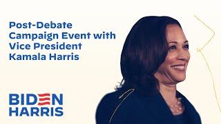 Post-Debate Campaign Event with Vice President Kamala Harris