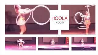 Foreign Girls Performing Hula Hoop & Fire Juggling